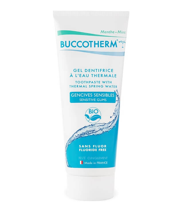 BUCCOTHERM | GEL DENTIFRICE GENCIVES SENSIBLES SANS FLUOR CERTIFIÉ BIO